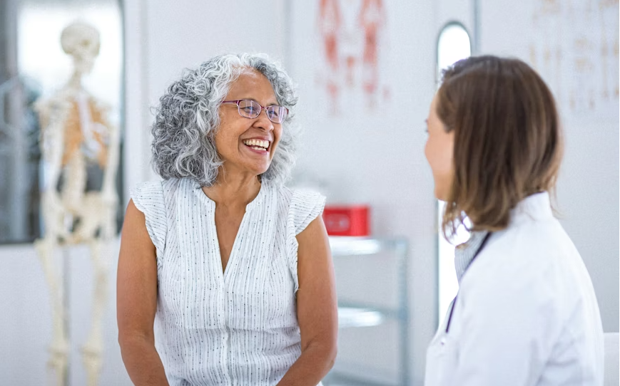 A patient weighing their options after a consultation
